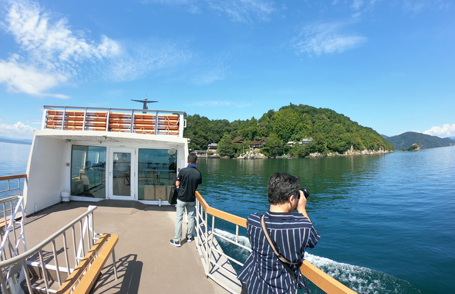 琵琶湖 竹生島ツーリング
